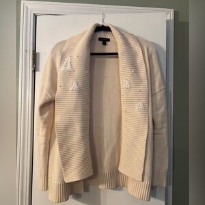 Embellished J. crew sweater size M